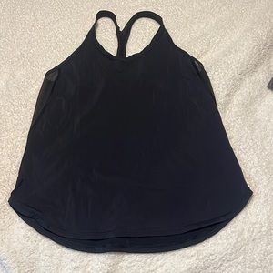 Lululemon black Y tank